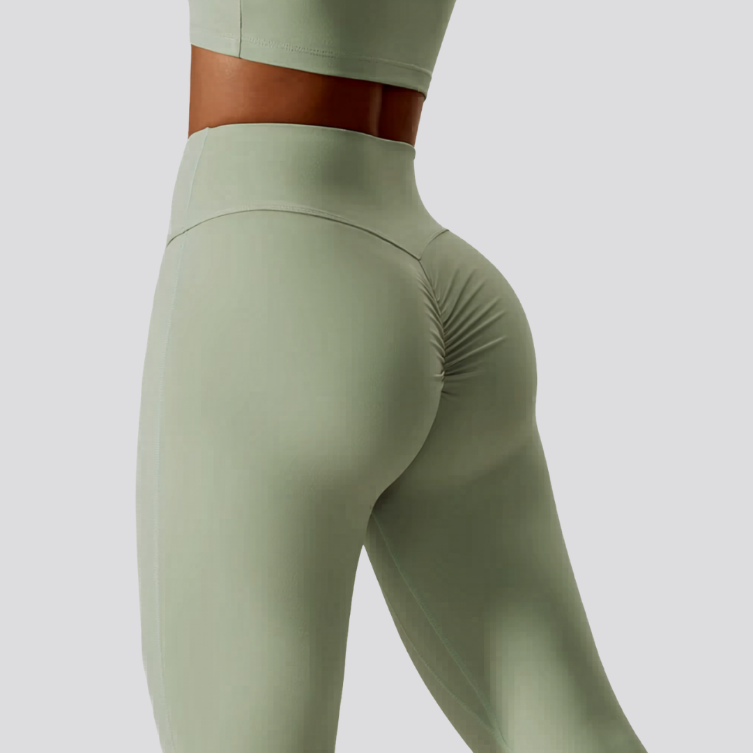 Calça Flare Cós Alto Efeito BUUM Soft Motion