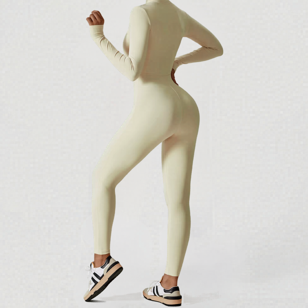 Macacão Longo Ziper Frontal Thuane