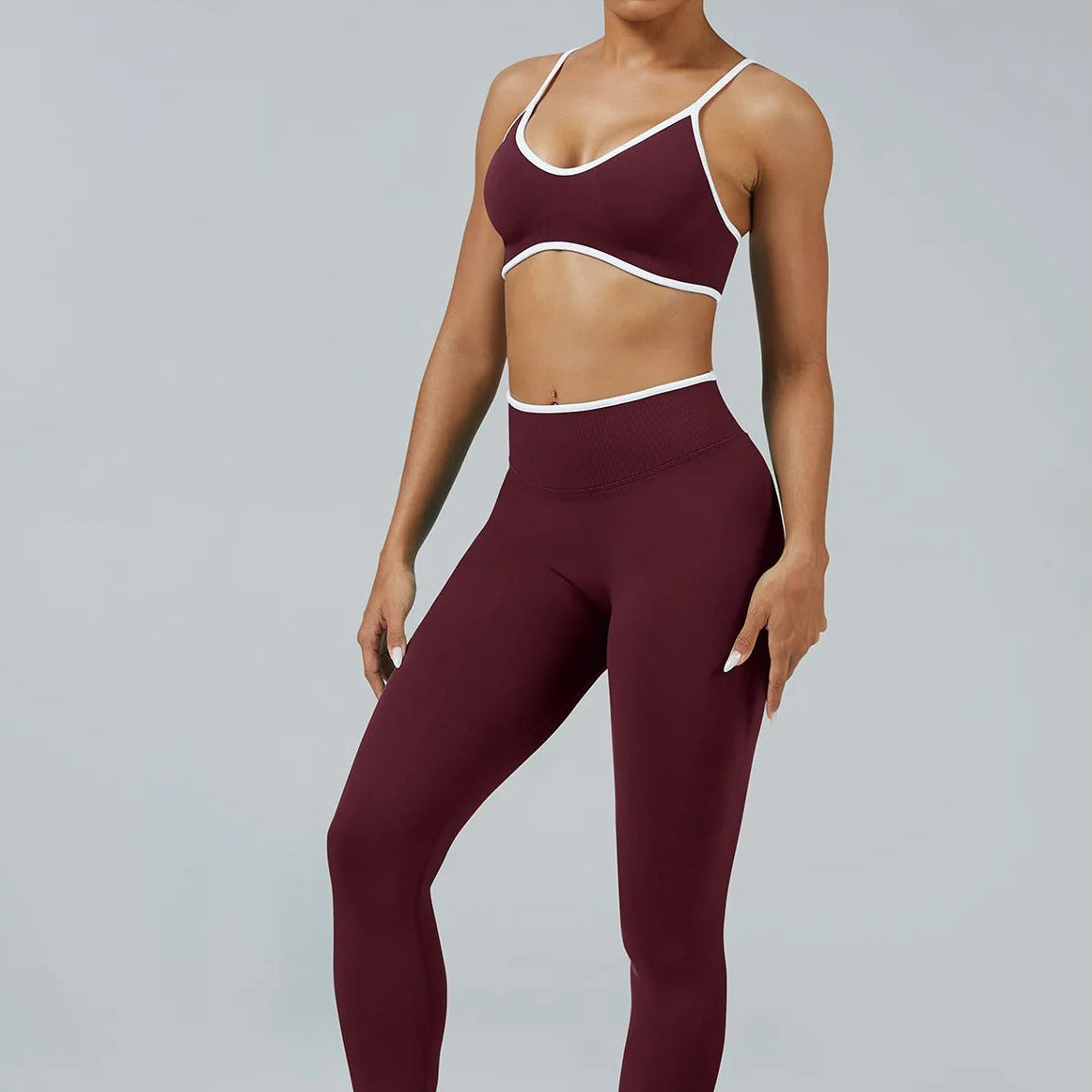 Conjunto Top Push Up e Legging Bia