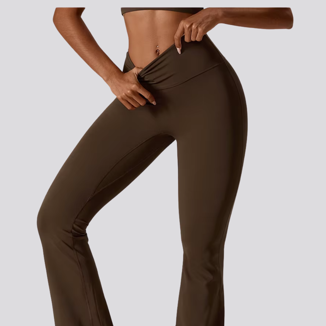 Calça Flare Cós Alto Efeito BUUM Soft Motion