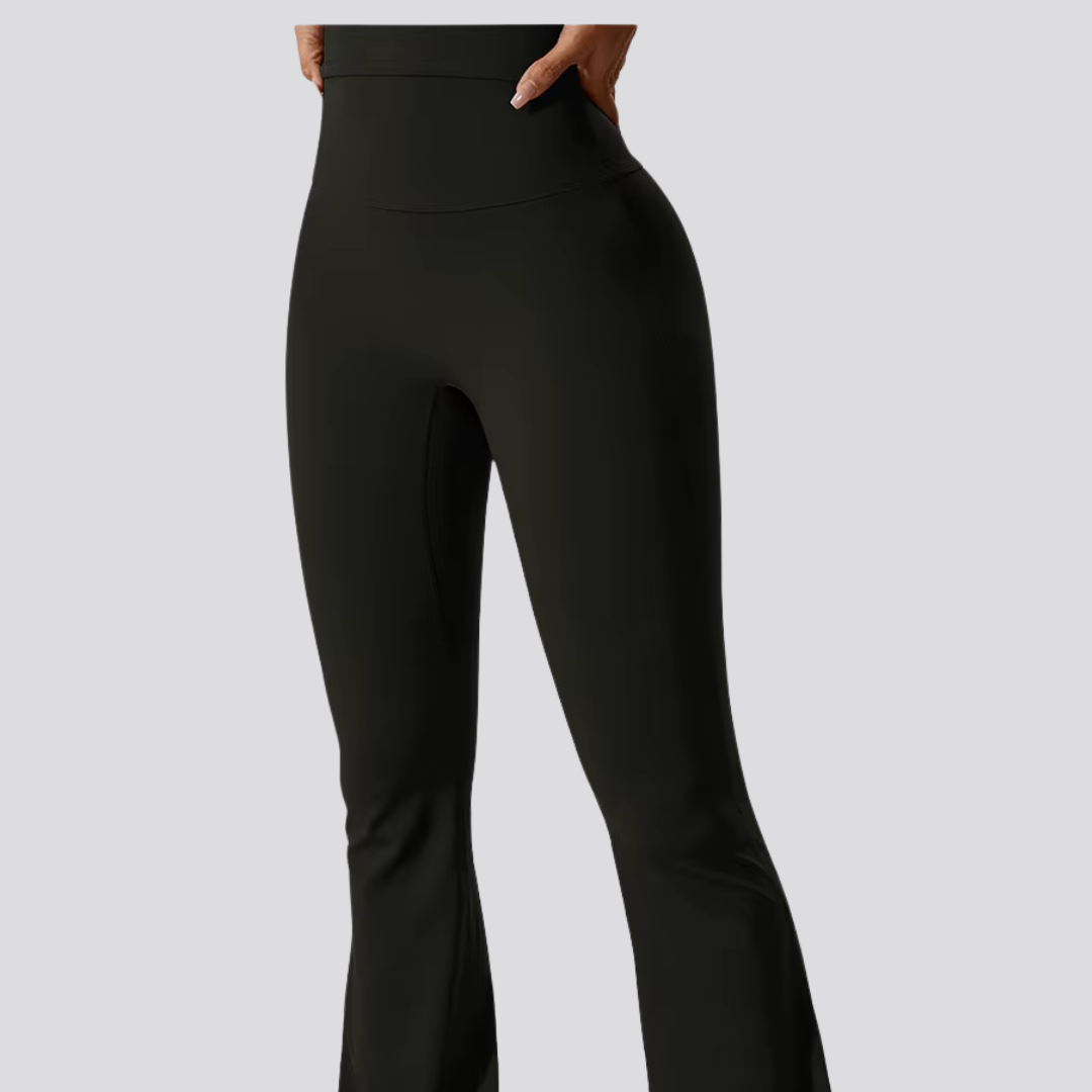 Calça Flare Cós Alto Efeito BUUM Soft Motion