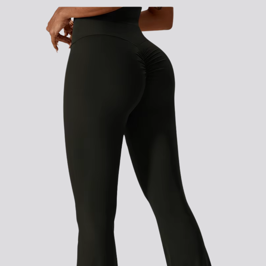 Calça Flare Cós Alto Efeito BUUM Soft Motion