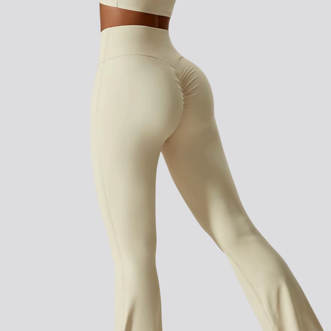 Calça Flare Cós Alto Efeito BUUM Soft Motion