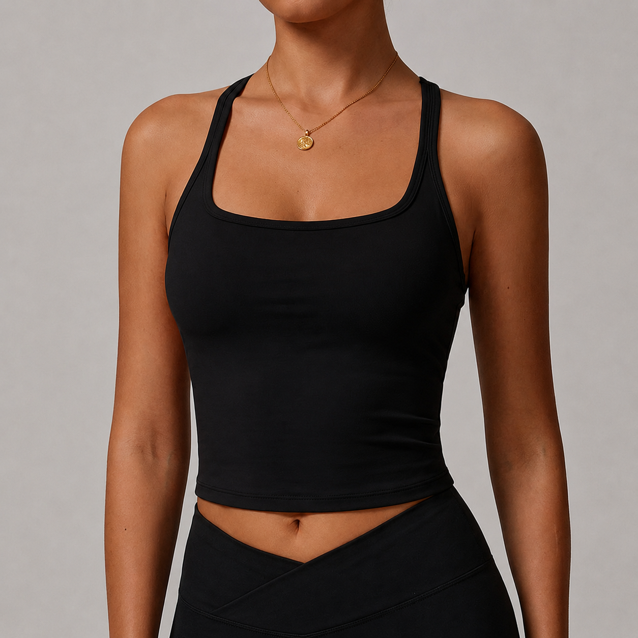 Blusinha Nadador com Bojo Poliamida Basic