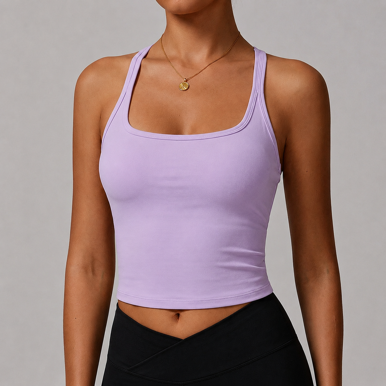 Blusinha Nadador com Bojo Poliamida Basic