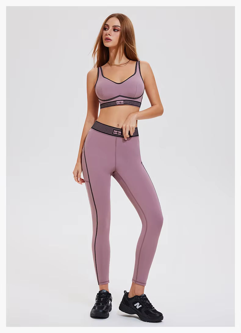 Conjunto Top Push Up com Legging Sofia