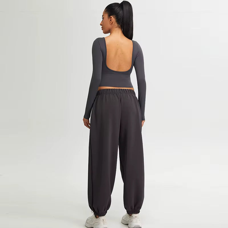 Blusa Manga Longa Gola Redonda Mary