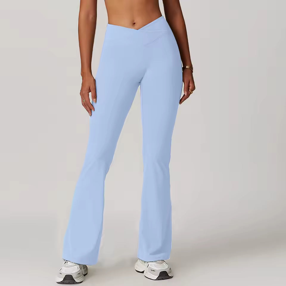 Calça Flare Cós V Efeito BUUM Soft Motion