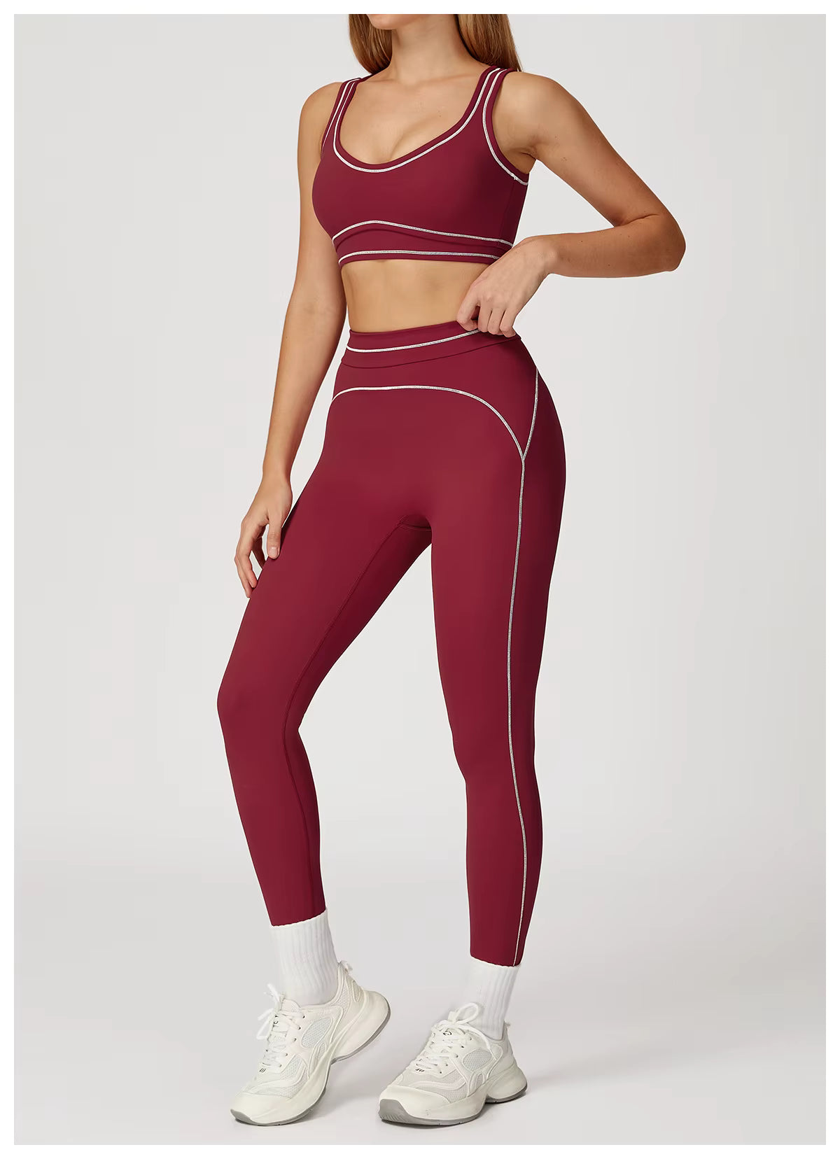 Conjunto Top Push Up e Legging Laris