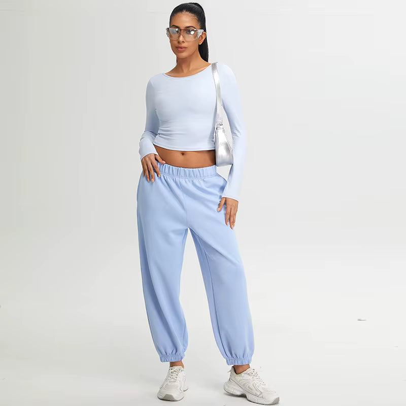 Blusa Manga Longa Gola Redonda Mary