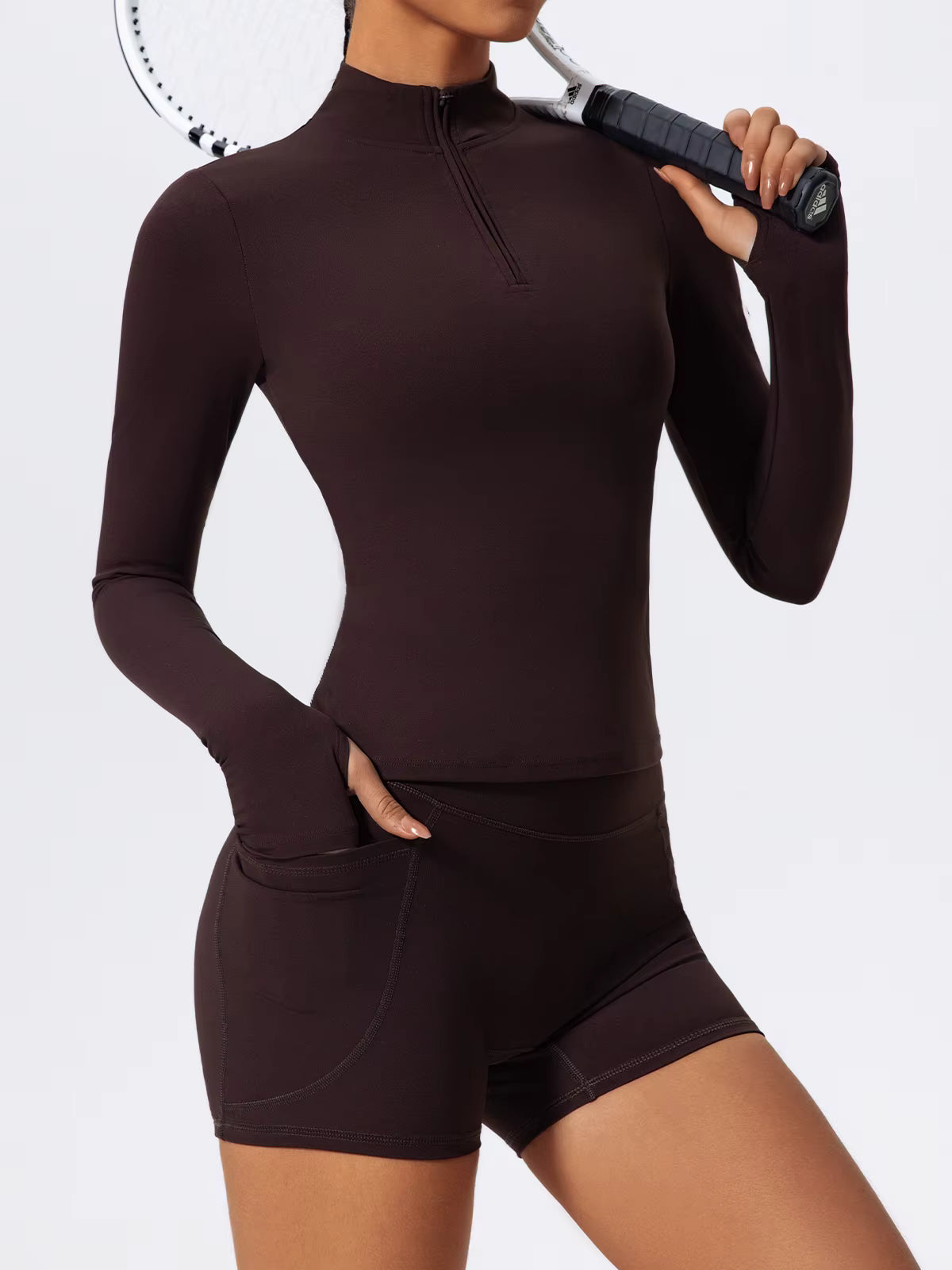 Blusa Manga Longa Sem Costura Luma