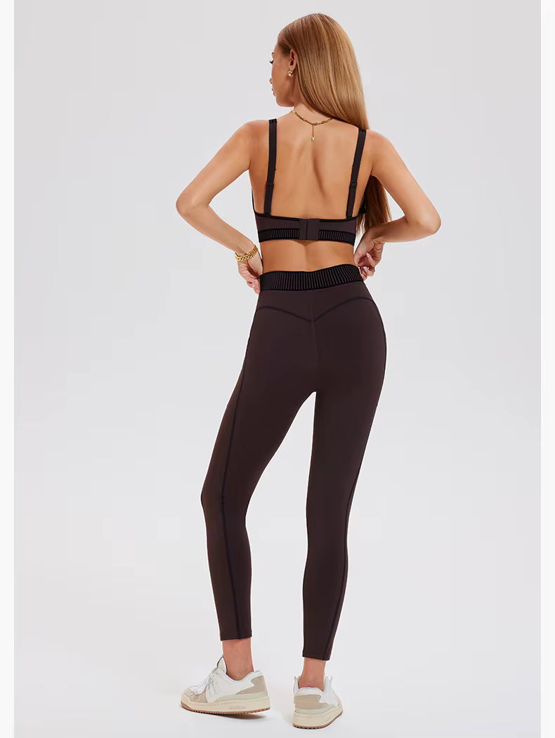 Conjunto Top Push Up com Legging Sofia