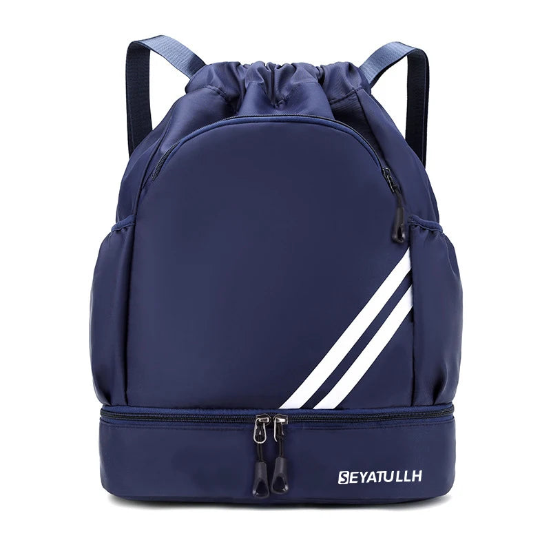 Saco de ginásio de fitness esporte basquete mochila viagem ao ar livre pacote à prova dwaterproof água saco de natação bolsa caminhadas escalada mochila
