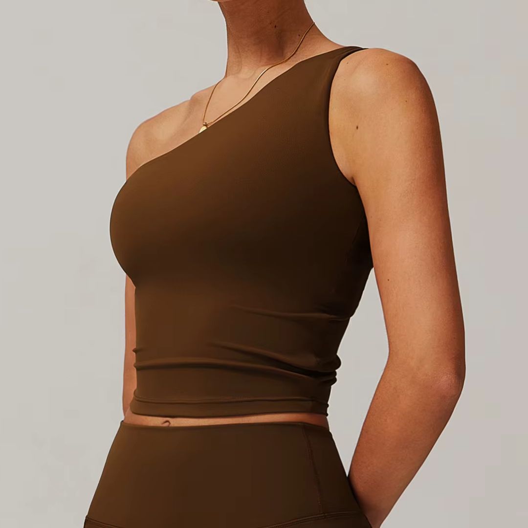 Top Cropped Ombro Único Rafaella