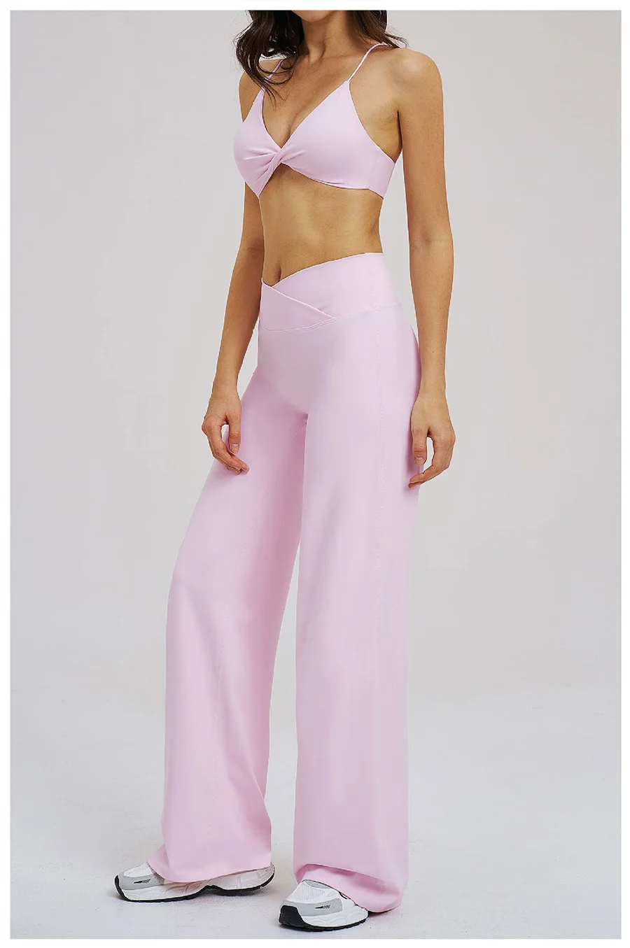 Conjunto Efeito BUUM Soft Motion Top Calça Cós V Modeladora