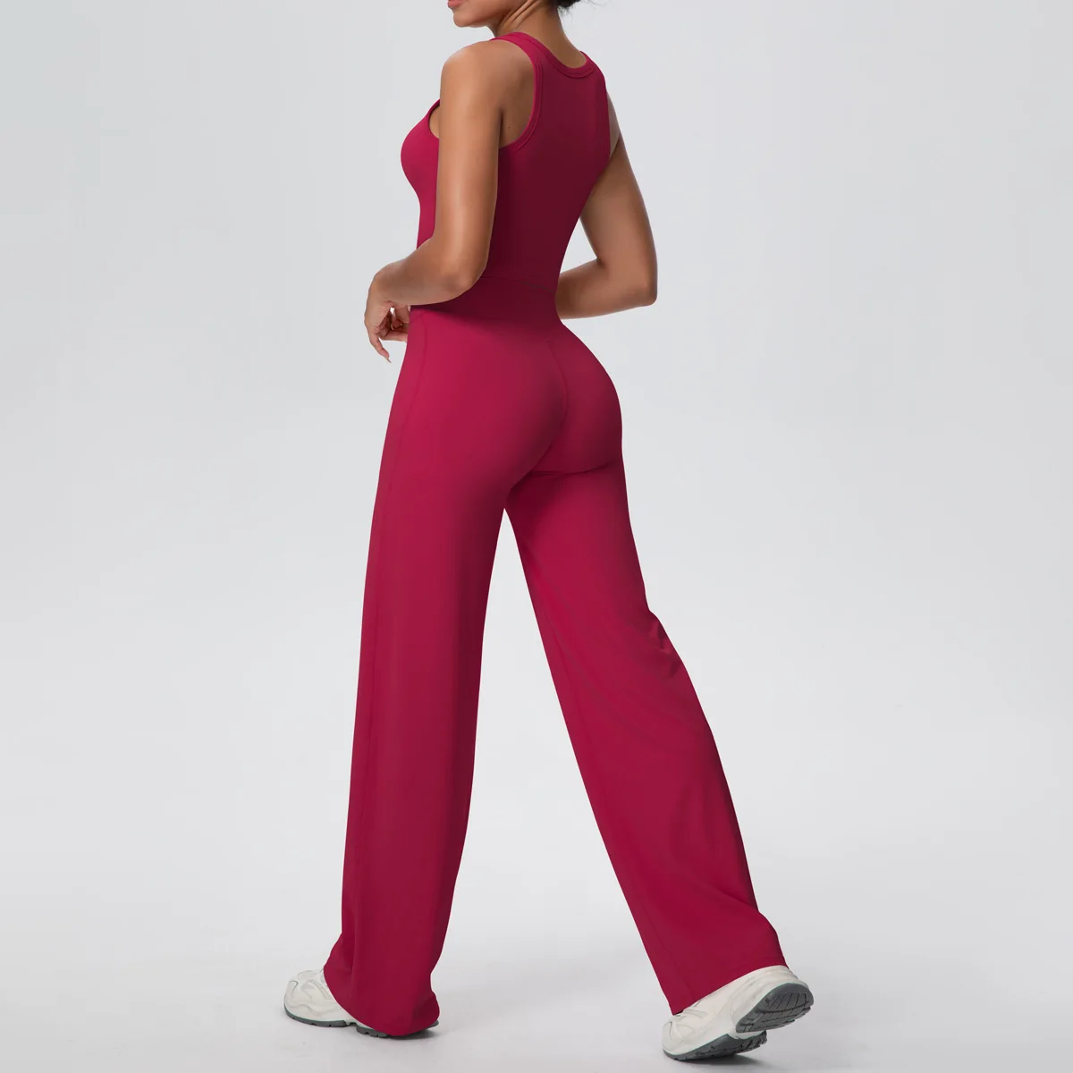 Conjunto Cropped Alça com Calça Efeito Buum Soft Motion