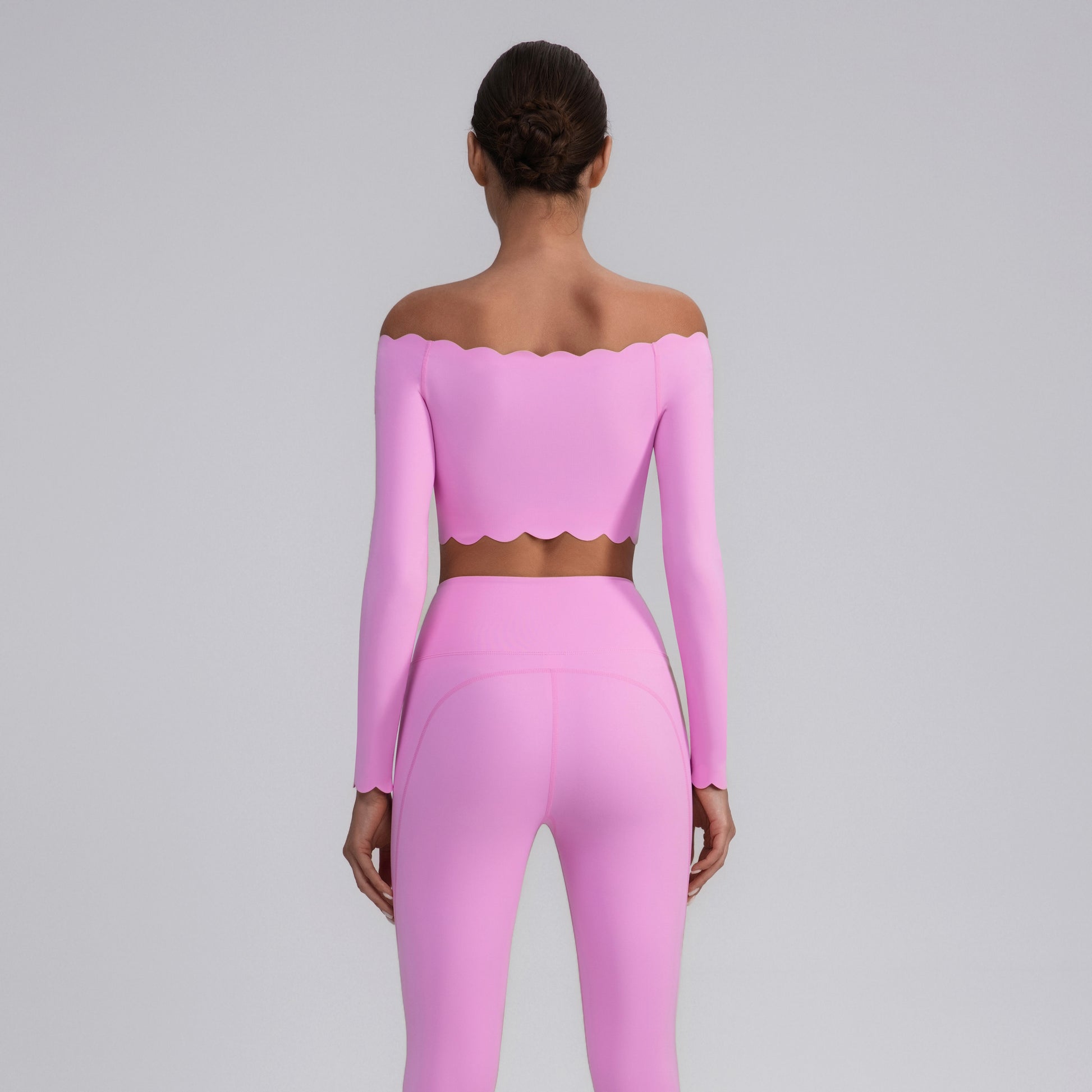 Conjunto Top Manga Longa e Legging Nuvem Aura