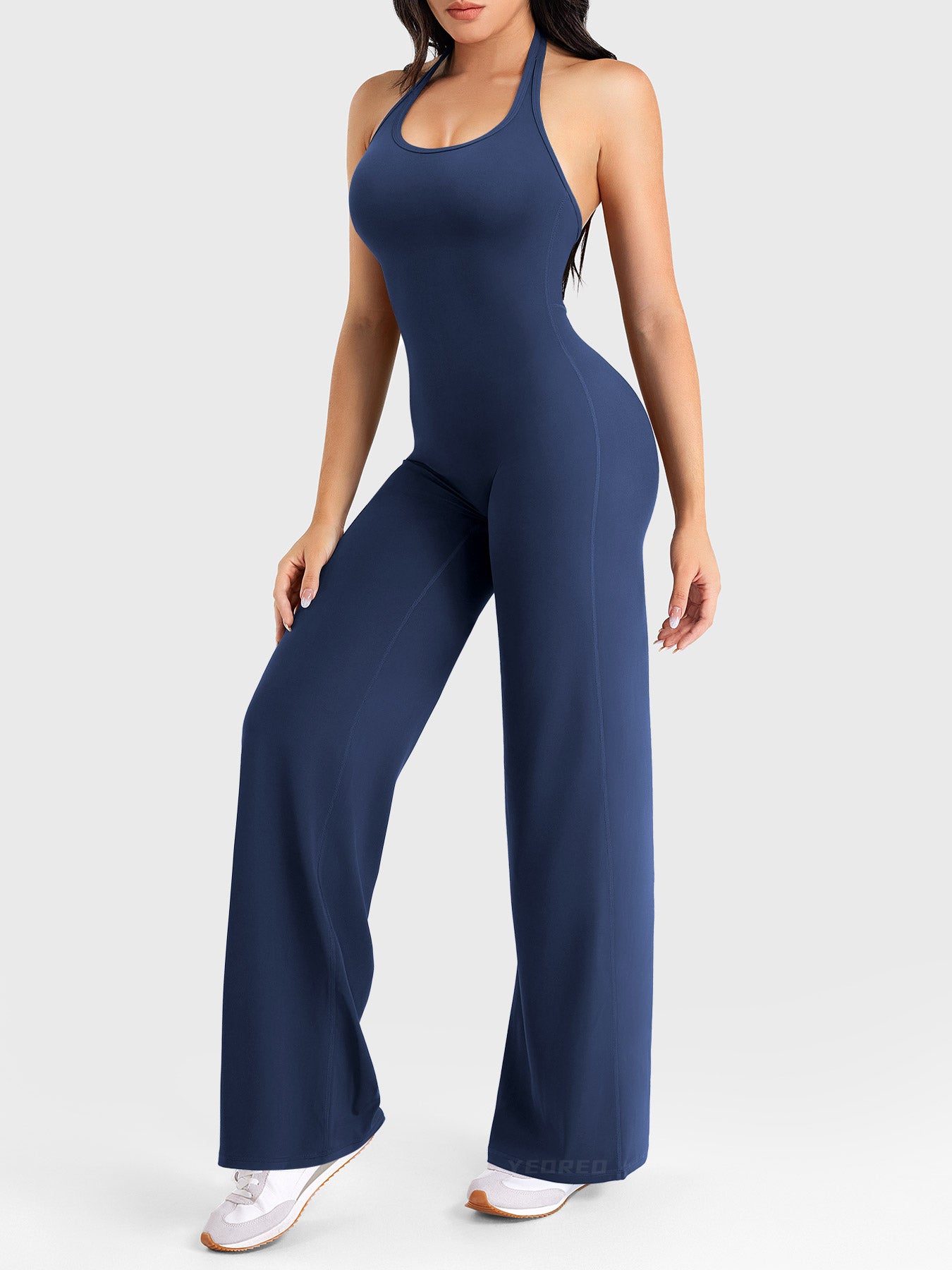 Macacão Halter Costas Nuas Soft Motion Buum